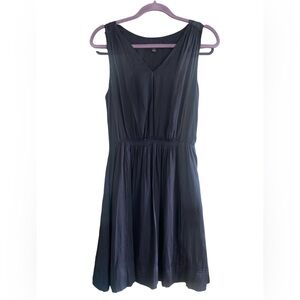 Banana Republic Silky Navy Dress Size 4